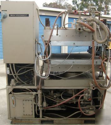 75 ton phi compression laminating press 24â€X30â€ platens