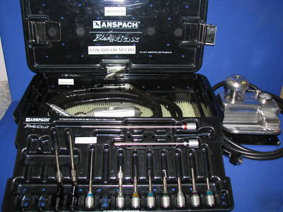 Anspach black max drill w/attachments, foot pedal