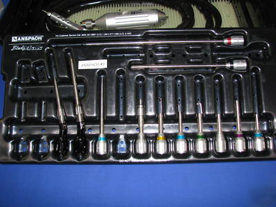 Anspach black max drill w/attachments, foot pedal