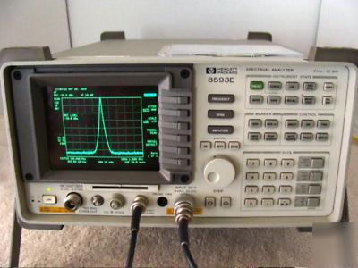 Hp - agilent 8593E 22 ghz spectrum analyzer w/opts 
