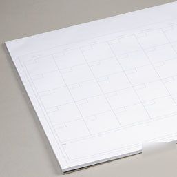 Levenger monthly planner desk pad *light corner damage