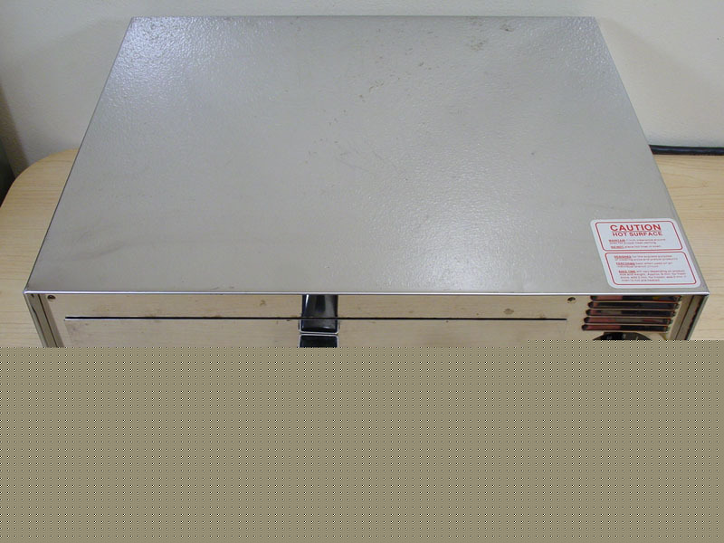 Wisco stainless electric pizza pal oven model 412 - nsf