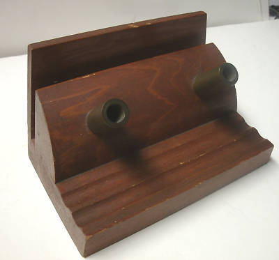 Wood office/home/desk pen-pencil-paper/envelope holder