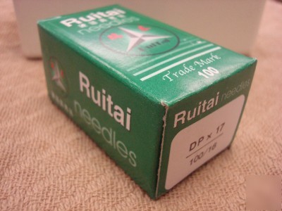 100 sewing machine needles DPX17 135X17 size 16