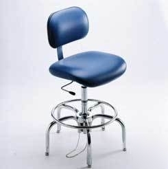 Bio fit cleanroom/esd chairs, 4P series, biofit 4P62VUV