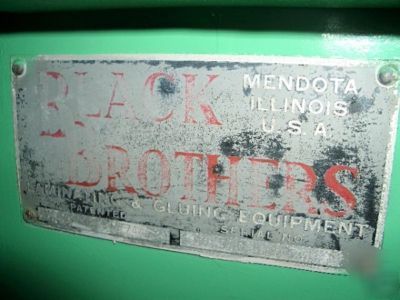 Black bros. model rpp 875 laminating rolls