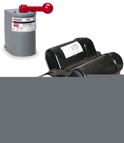 Dayton reverse drum switch 2X441A & 1HP motor free ship