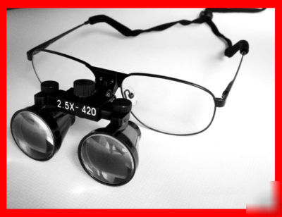 Dental surgical medical loupe 2.5 x for dentists us