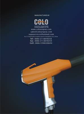 Electrostatic powder coating machine powder coat gun 