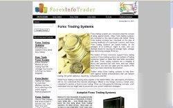 Established forex trading website business for s@le 