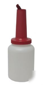 Professional store and pour 1\2 gallon red bar pub