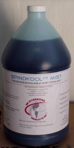 Spindkool 33 biodeg mist cutting fluid coolant 1GAL