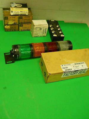 Allen bradley 1792D-CB18 & other items, lot of 9, 