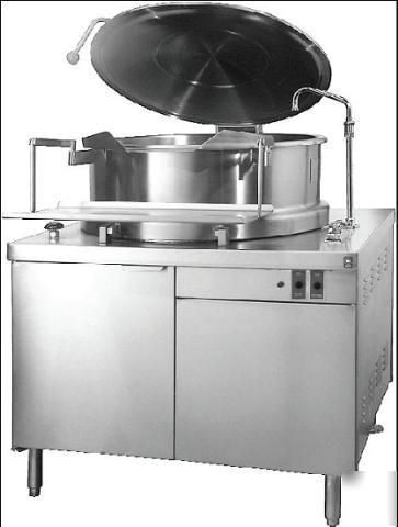 New intek-direct steam kettle-stationary modular 30 gal 