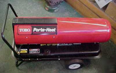 New toro porta heat portable jobsite heater 150,000 btu