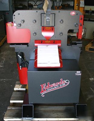 Edwards 55 ton ironworker special price 