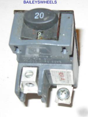 Ite pushmatic single pole 20A 20 amp breaker P120 ubi