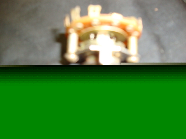 9 tap, circular, bushing mount rotary switch