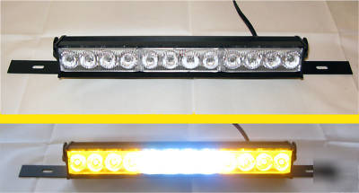 12 led windscreen dashboard hi power strobe light