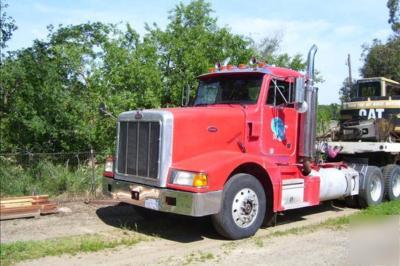 1994 peterbilt 1997 cat 312B 1980 freuhaff 