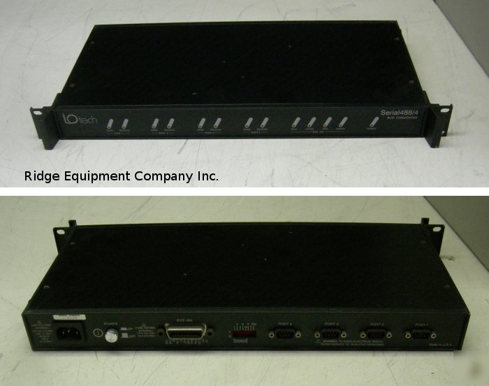 Iotech SERIAL488/4 bus converter ieee 488