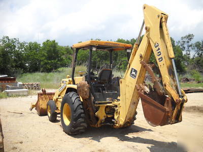 John deere 310D backhoe - loader backhoe - low 