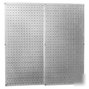 New durable 20 gauge galvanized steel garage pegboard 