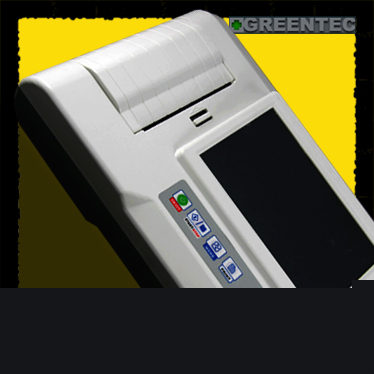 Color touchscreen 6-chan 12LEADS ecg machine, ecg ekg.