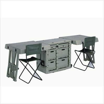 Double duty field desk: 28.5