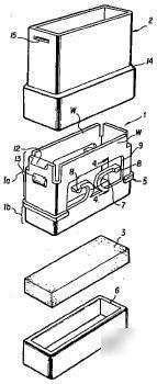 New 25 rubber stamp, stamp pad related patents on cd - 