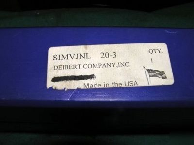 New deibert insert type boring bar, 1/1-4