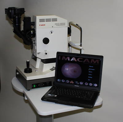 Canon CR4 digital fundus camera & imacam software