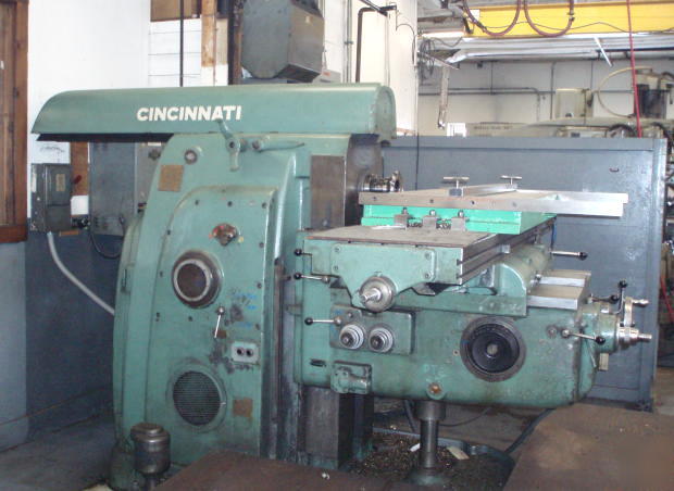 Cincinnati wide knee horizontal mill model 6 dual power