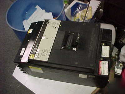 Square d 400 amp 3 pole breaker LC36400 c-10A 