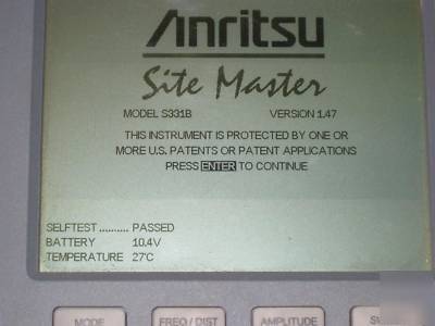 Anritsu sitemaster S331B