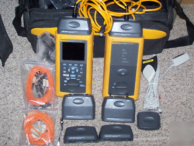 Fluke dsp 4100 cat 5E 6 fiber tester FTA420 mm LIA012S