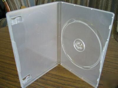 New 100 single super slim 7MM clear dvd cases - PSD17