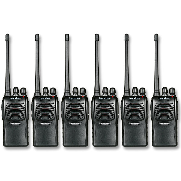 New blackbox convention trade show radio walkie talkies 