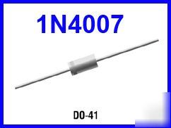 100 pcs 1N4007 1A 1000V rectifier diode. assortment kit