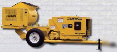 Mayco mg-30 diesel concrete pump with mixer 