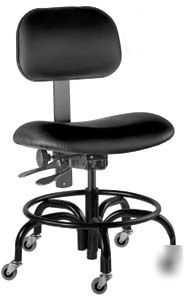 Bio fit economy lab chairs with casters, biofit 1P61RG