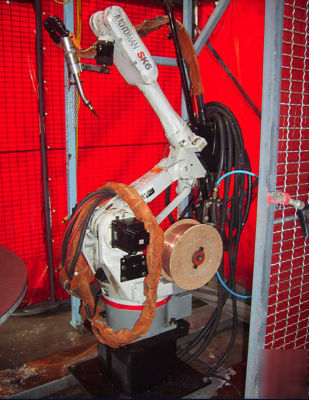 #10012 - motoman model sk-6 6-axis arc welding robot