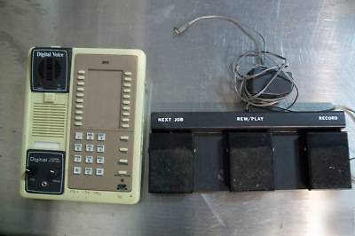 Dac dvi-115 digital transcription station phone 