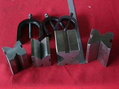 Fowler precision match set v blocks 4 pcs