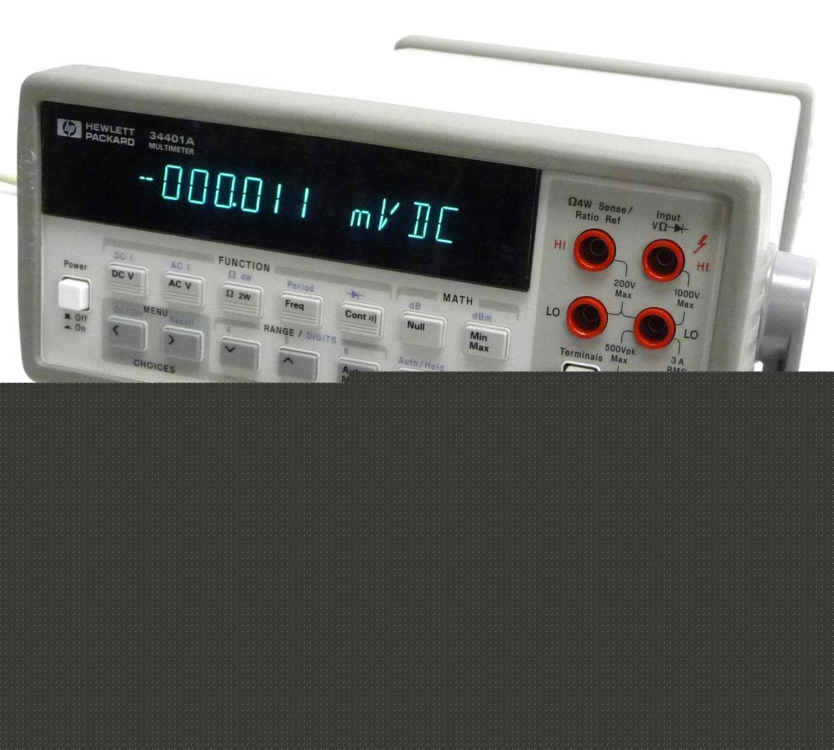 Hp agilent 34401A digital multimeter 6.5 digit dmm