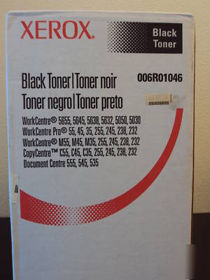 New genuine xerox 6R1046 toner black 006R01046 2 toner
