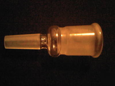 Pyrex connecting adapter 34/45 to 19/38 enlarging