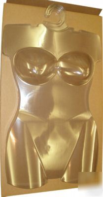 10 female plus size plastic body forms/lingerie display