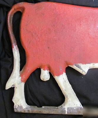 Antique windmill weight bull cow vintage fairbury 12 ft