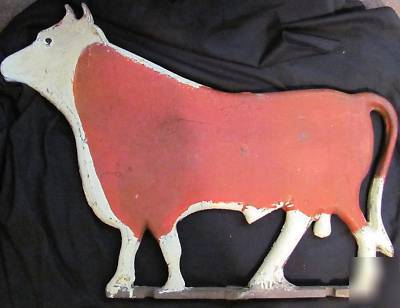 Antique windmill weight bull cow vintage fairbury 12 ft